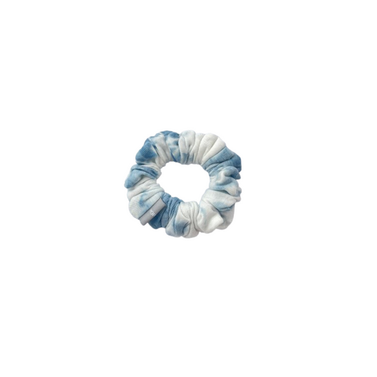 藍染藍莓優格髮圈 Hand-dyed blueberry yogurt hair band -S