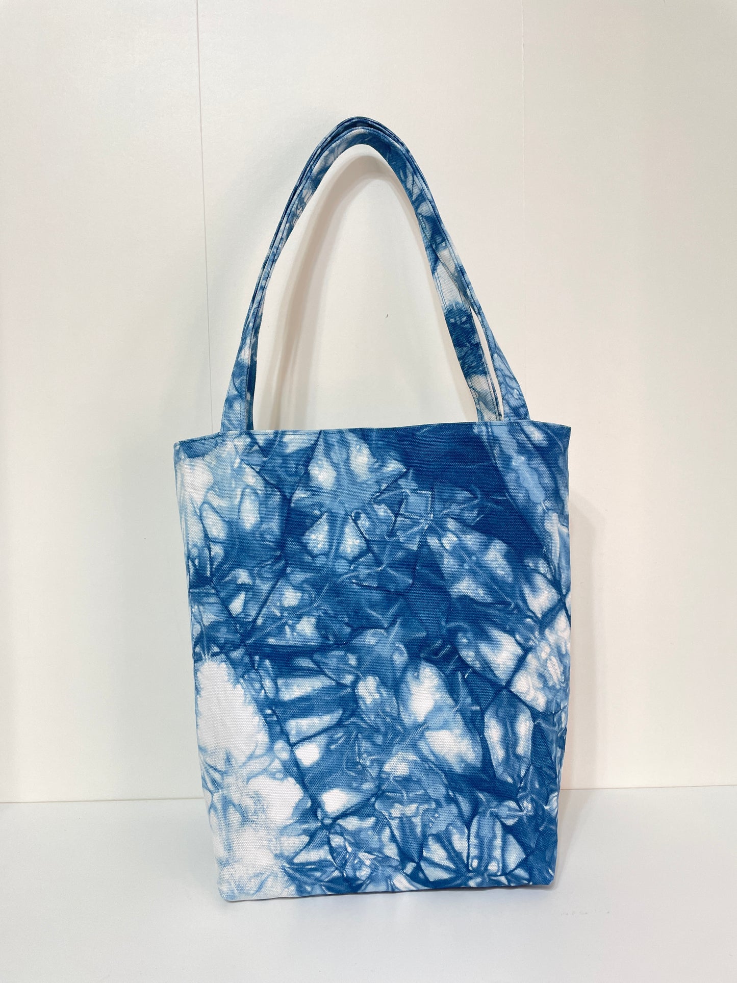 藍染藍莓優格托特包 Blue Dyeing Blueberry Yogurt Totebag - L(訂製款)