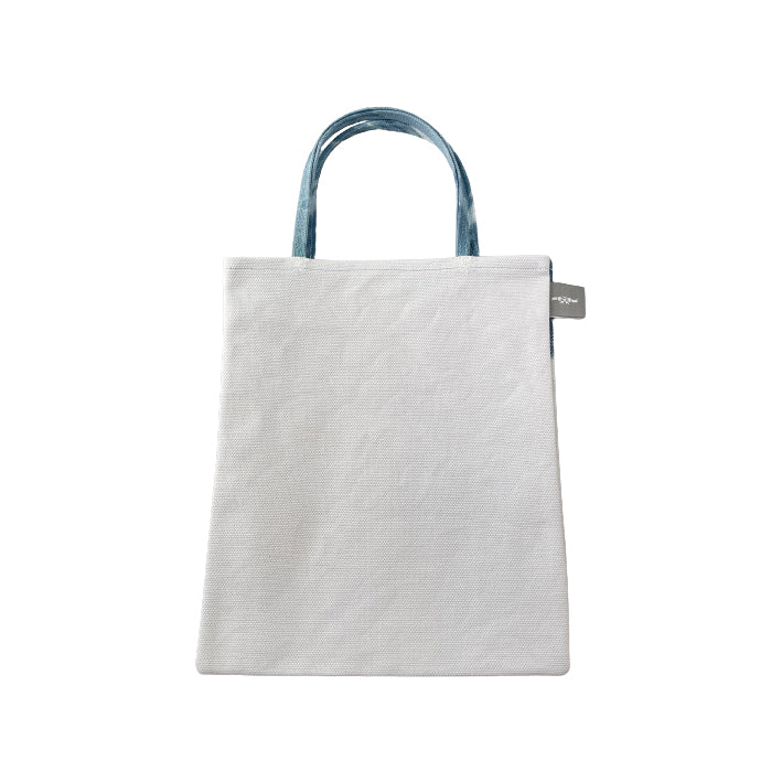 藍染大理石書袋 Blue Dyeing Marble Tote bags - S1