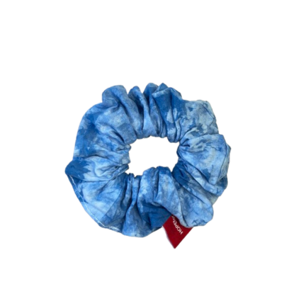 🌿 藍沁髮圈 Blue Essence Scrunchie - L