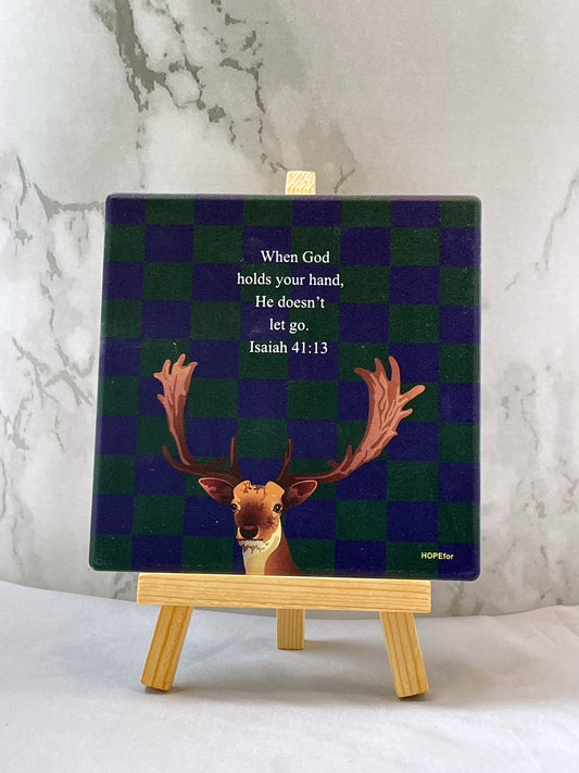 台灣梅花鹿-格子｜祂永不放棄你